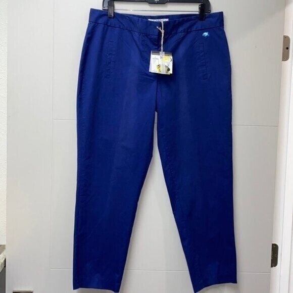 Guy Harvey Women’s Collection Blue Performance Slacks /Pants Size L - Picture 2 of 8